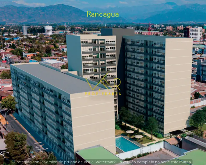 Edificio en Rancagua entrega inmediata venta con bono pie