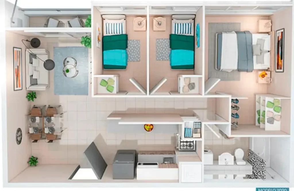 Departamento 3d1b 48 m2 en Quinta Normal entrega Inmediata con bono pie metro linea 7
