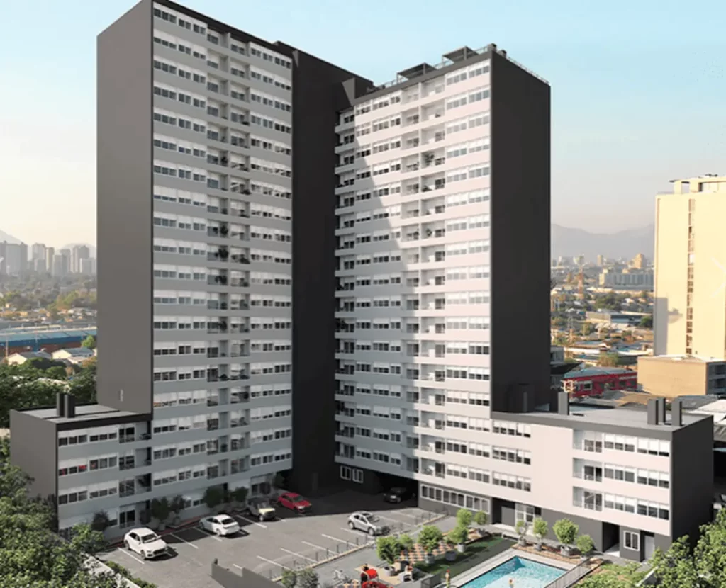 Edificio con departamentos en Metro Cerrillos entrega inmediata con bono pie