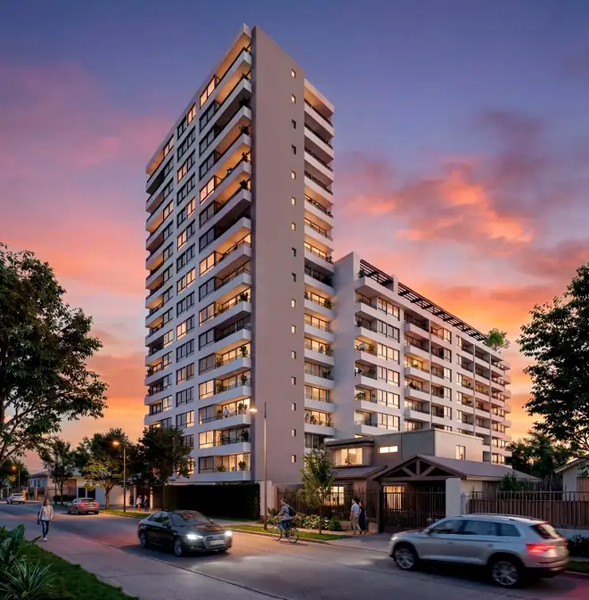 Edificio en La Cisterna, Metro El Parron, entrega futura, paga pie en cuotas.