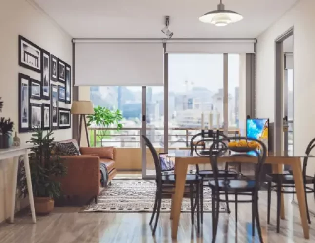 Living comedor balcon venta con bono pie