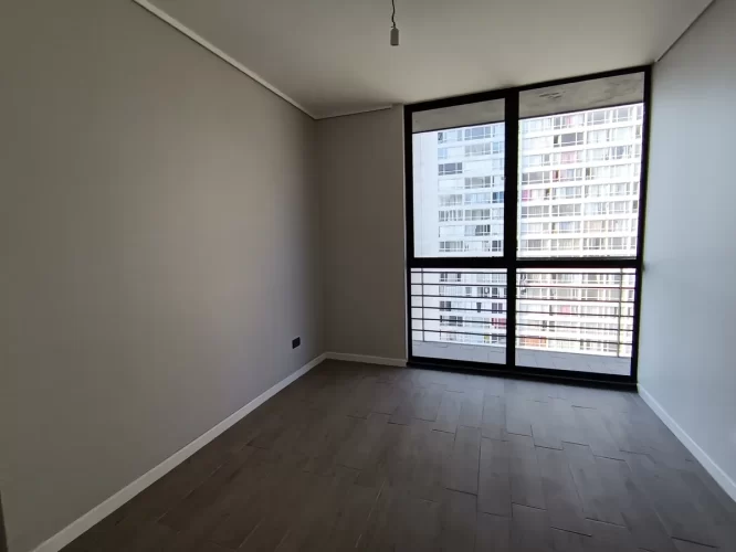 Living comedor vista balcon vende Varpropiedades Estación Central