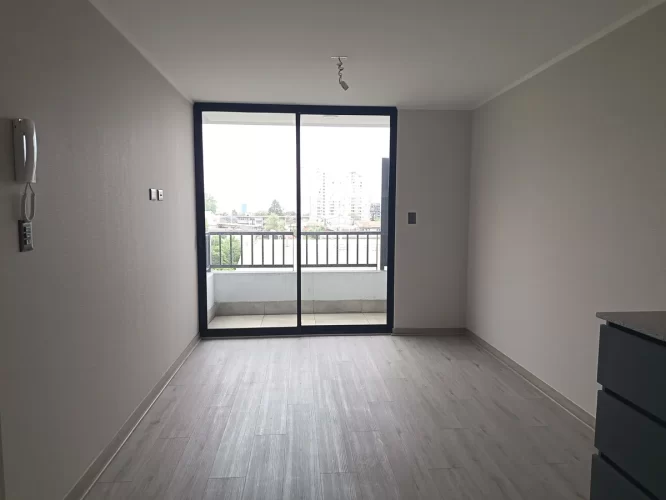 Living comedor vusta balcon departamento venta con bono pie y tasa rebajada