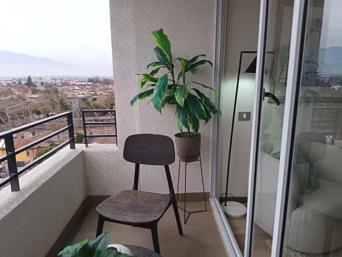 Balcon departamentos entrega inmediata y ayuda para el pie