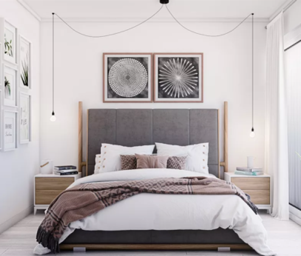 Dormitorio principal entrega inmediata venta con bono pie 20% metro Intermodal