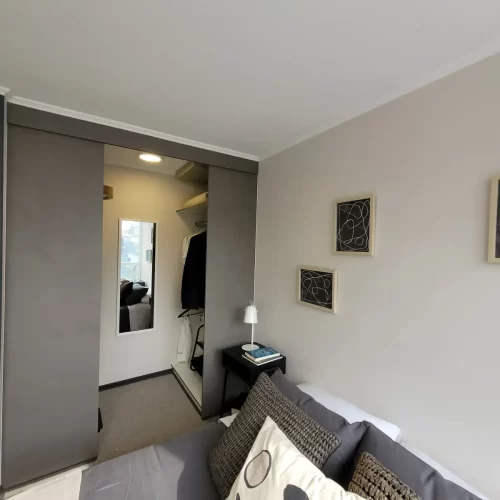 Walking closet Departamento 1D1B 32 M2 Entrega Inmediata en Quinta Normal venta con bono pie, Cecano a Metro linea 7