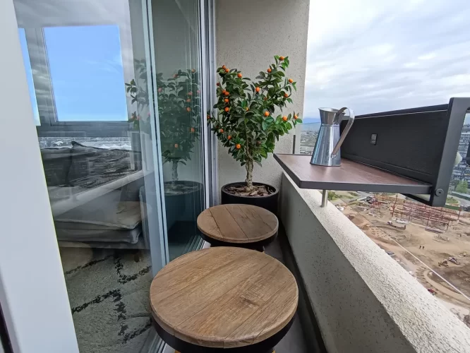 Balcon departamento de la Florida metro Mirador