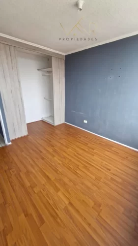Closet dormitorio principal departamento venta con bono pie Quinta Normal