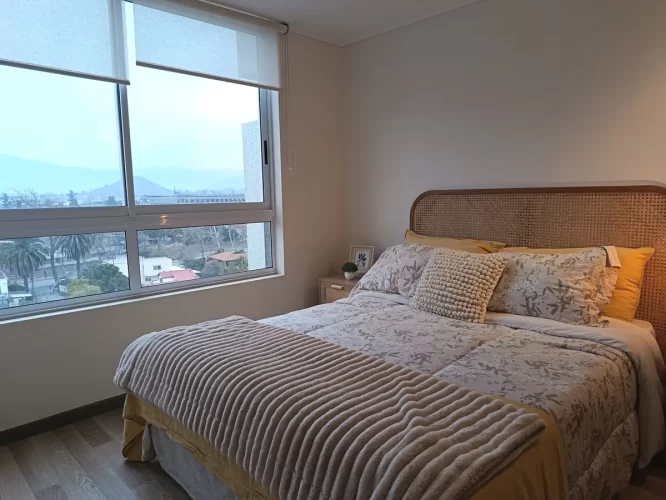 Domritorio principal cama 2 plazas venta departamento San Bernardo con ayuda para el pie
