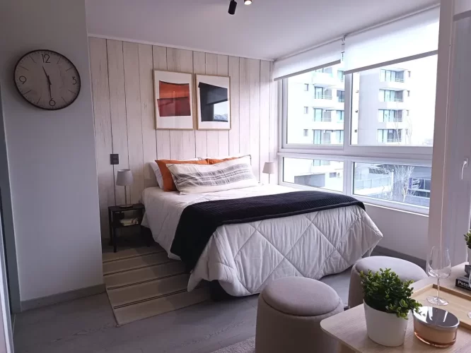 Espavio para cama 2 plazas departamento estudio, venta, La Florida metro Pedrero