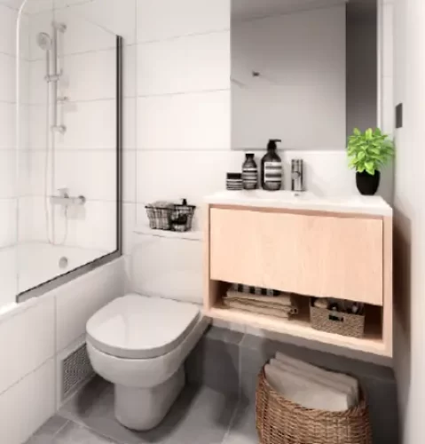 Departamento en metro Macul segundo baño