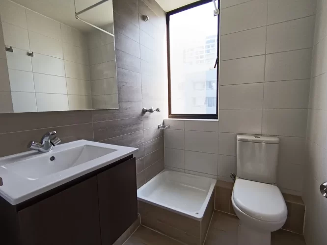 Baño departamentos departamento en venta Estacion Central con pago flexible para el pie