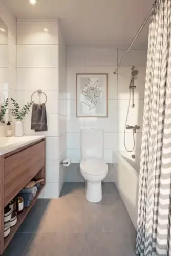 Segundo baño venta con bono pie La Cisterna