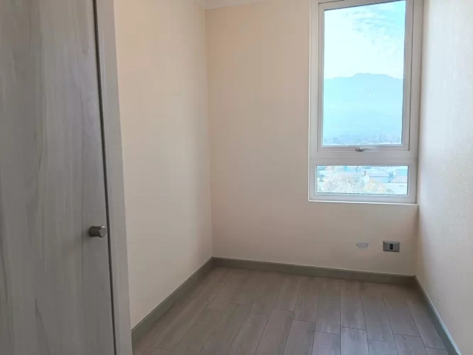Segundo dormitorio: cama una plaza Departamento 2 dormitorios 1 baño: en venta en Macul entrega inmediata