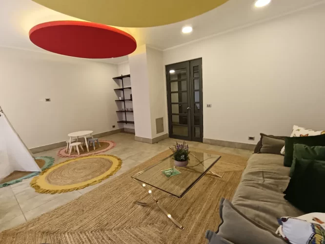 Sala de juegos infantiles en proyecto La Cisterna
