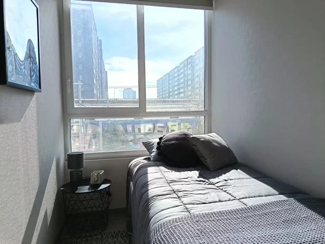 Segundo dormitorio cama una plaza. Departamento de entrega inmediata, bono pie