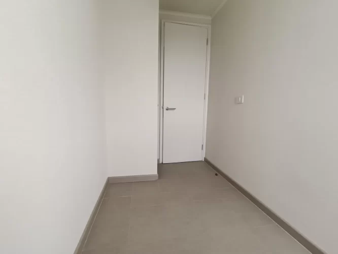 Tercer dormitorio cama una plaza departamento entrega inmediata venta con bono pie Macul