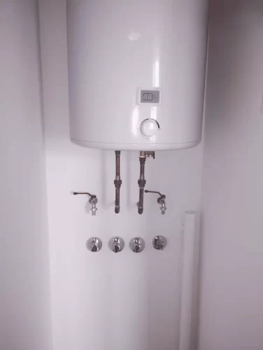 Termo y conexion lavadora departamento La Cisterna bono pie