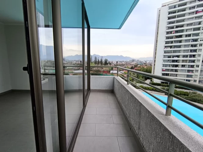 Balcon departamento entrega inmediata venta con bono pie Macul