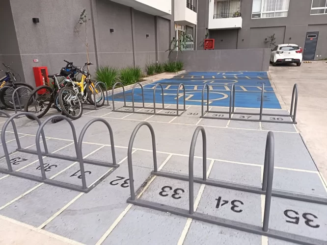 Bicicleteros en edifidio departamento SAn Bernardo entrega inmediata y ayuda para el pie